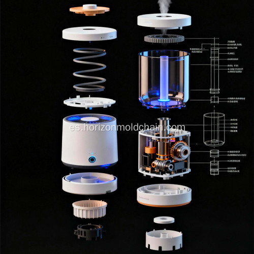 Molde de estación de muelle de vacío obot